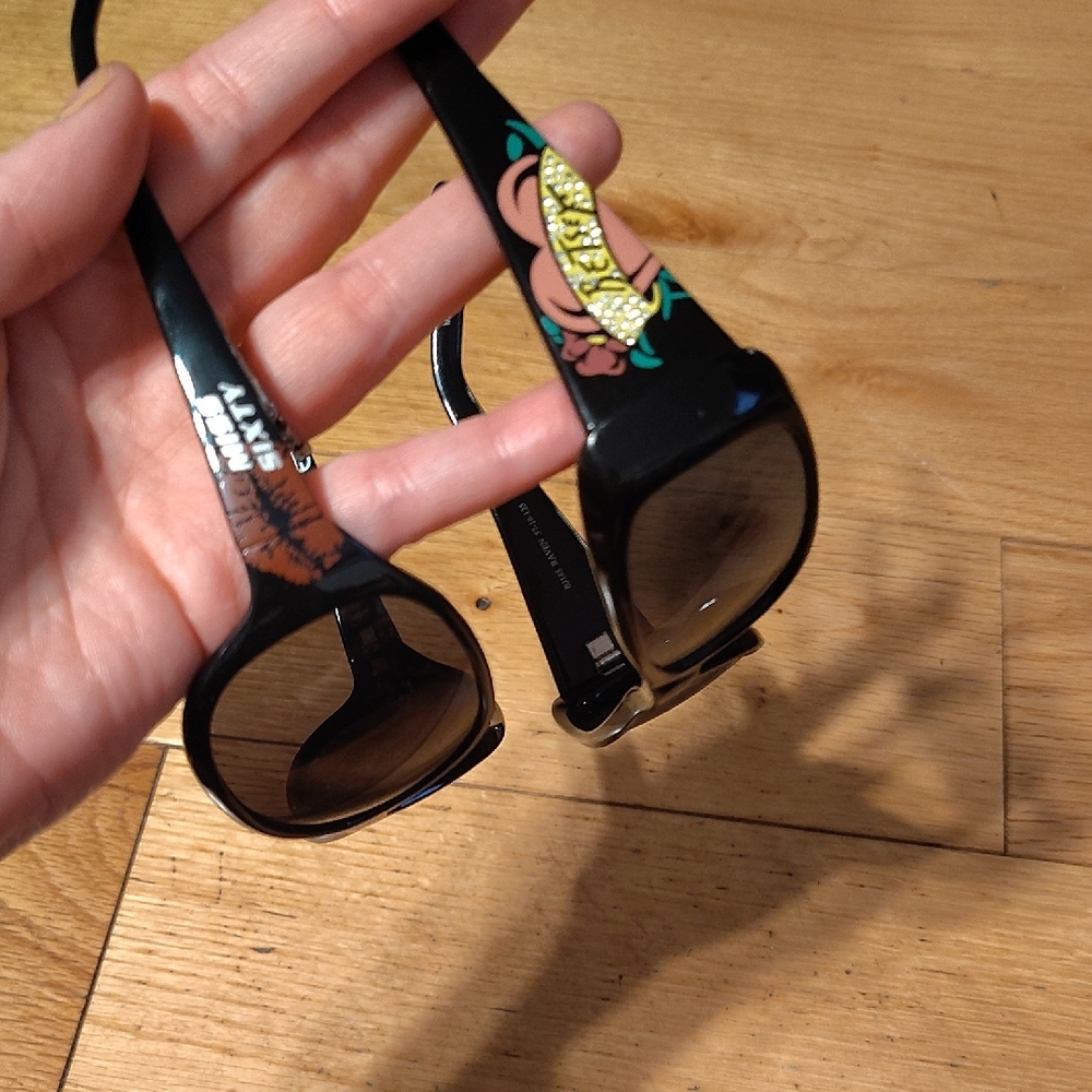 Lot Of Miss Sixty And Betsey johnson Black Sunglassess